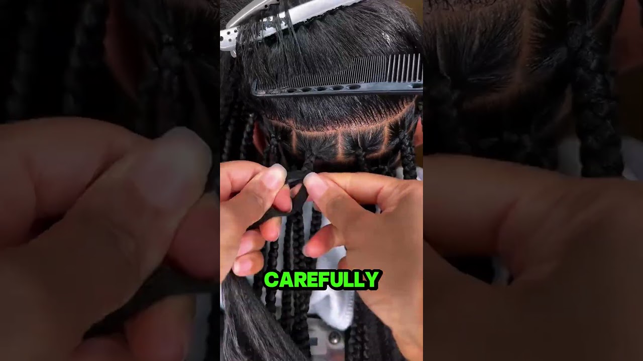 gWait Until You See These Gorgeous Knotless Braids ❤️🔥