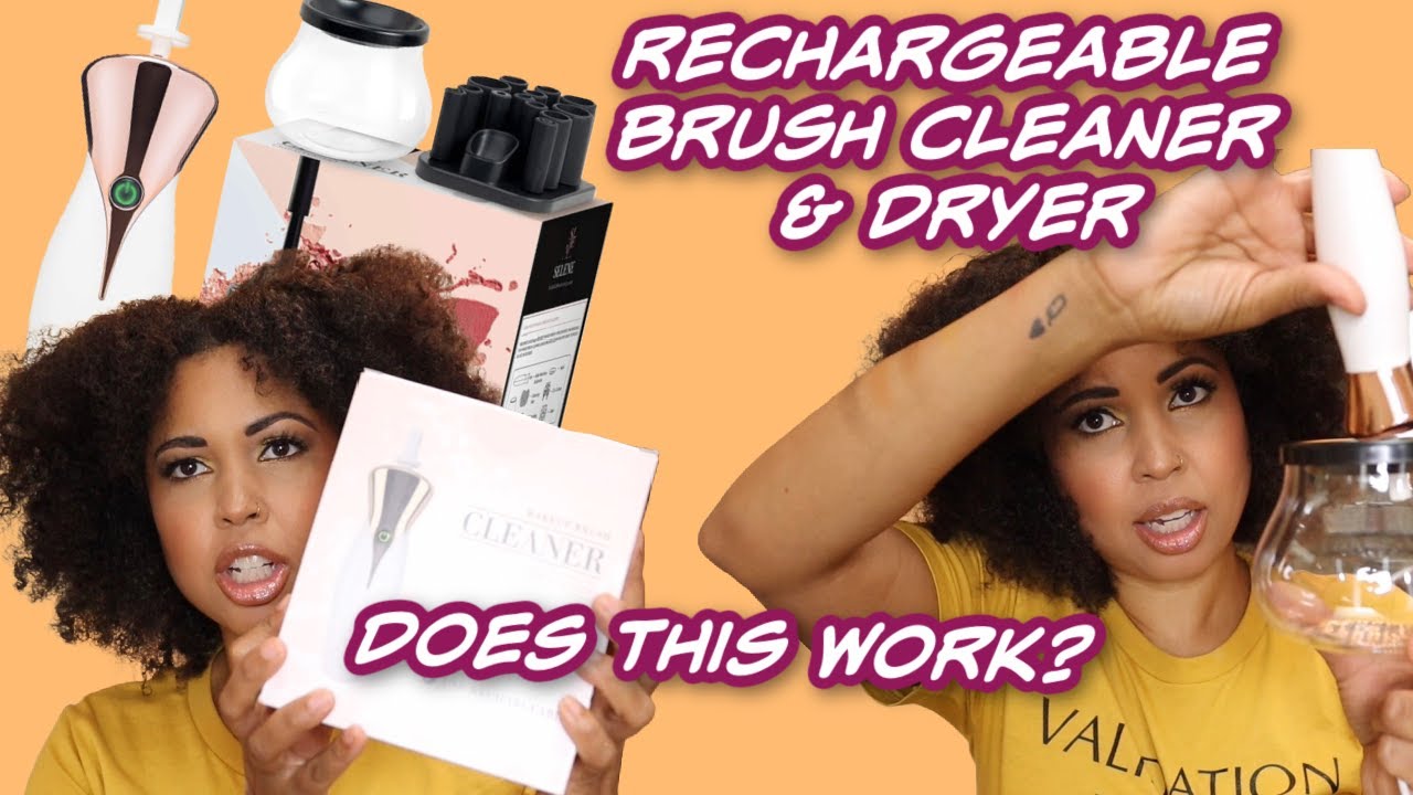 Electric Makeup Brush Cleaner Review + Demo YouTube
