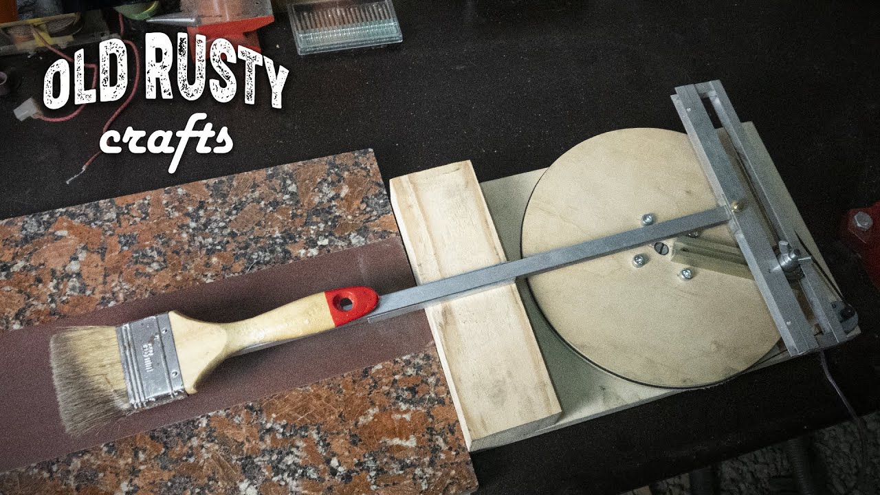 A STRANGE idea. Automatic grinding table for the lazy.