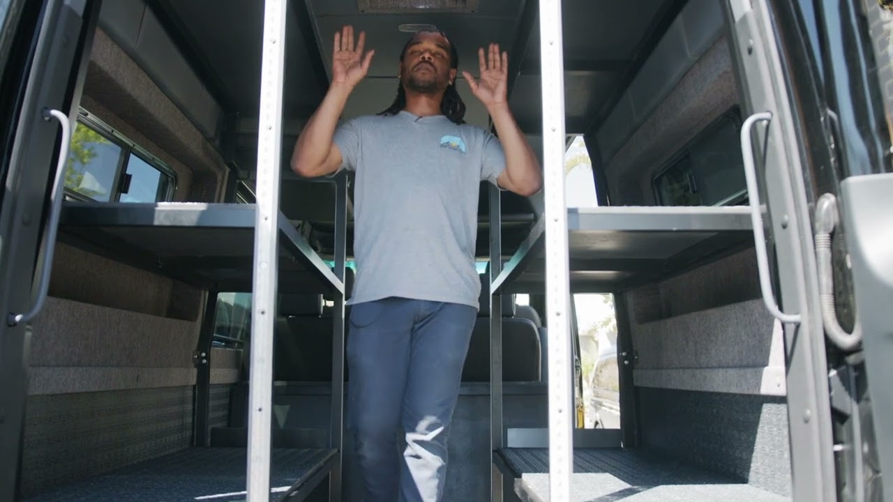A Modular Work & Play Sprinter Van Conversion | The Utilitarian