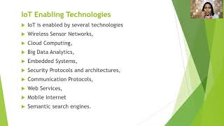 IoT enabling technologies