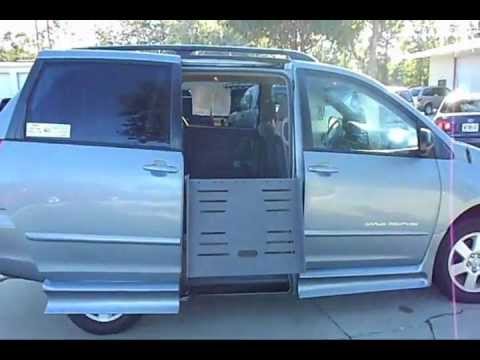 toyota sienna wheelchair van for sale craigslist