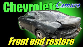 Chevrolet Camaro. Rear end restore. Ремонт задней части.