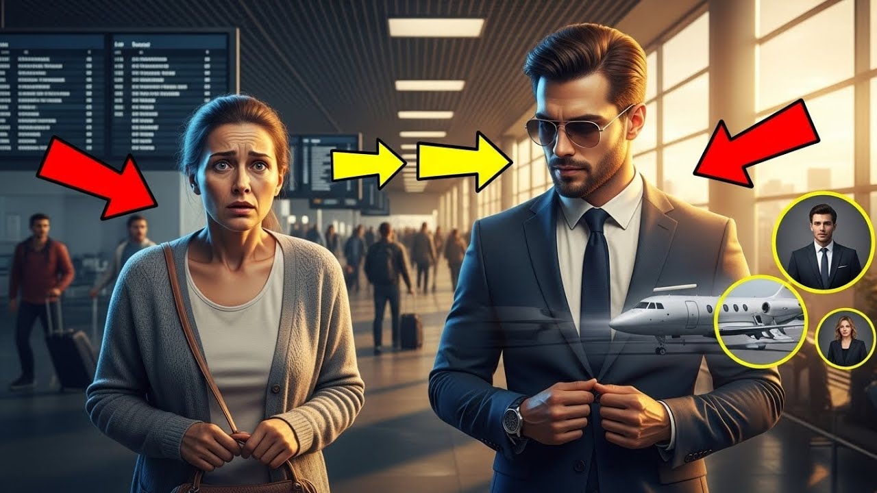 Struggling Single Mom Spotted Her First Love at the Airport—Unaware He’d Become a Millionaire CEO