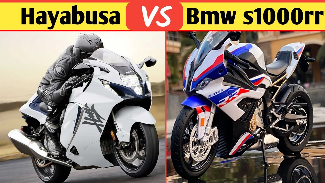 suzuki hayabusa vs bmw s1000rr top speed || hayabusa vs bmw 🙄 || # ...