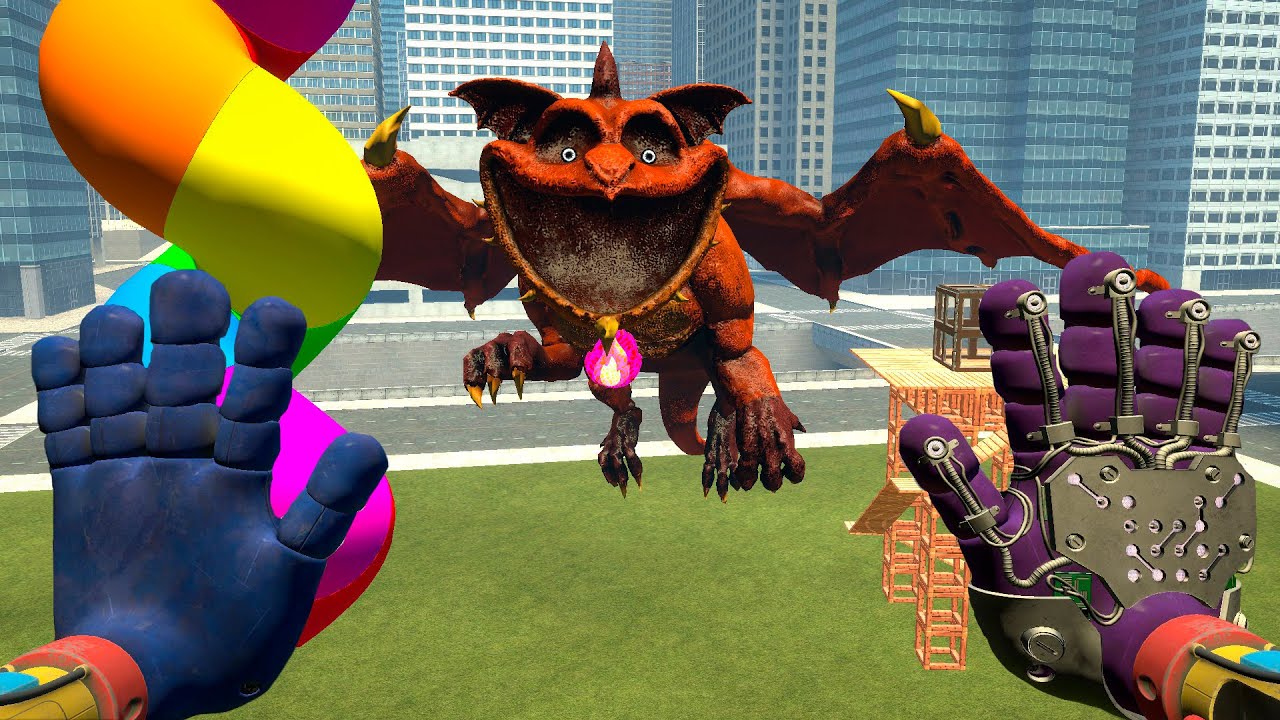 POPPY PLAYTIME: DRAGON DOESN'T LIKE ME I NEED TO GET AWAY FROM HIM