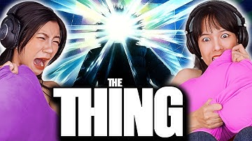 Foreign Girls React | The Thing | First Time Watch