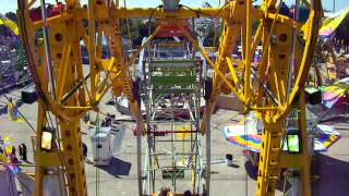 Sky Wheel (Double Ferris Wheel) at the Wisconsin State Fair in Milwaukee, WI
