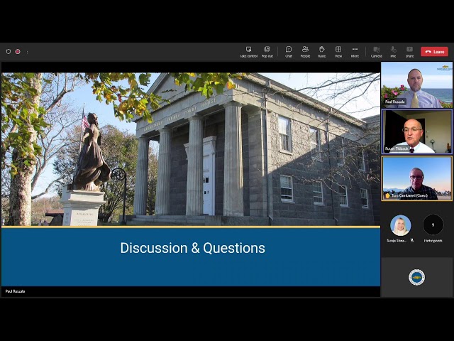 April 13, 2023 | Public Meeting: Former Municipal Fire Training Site Update