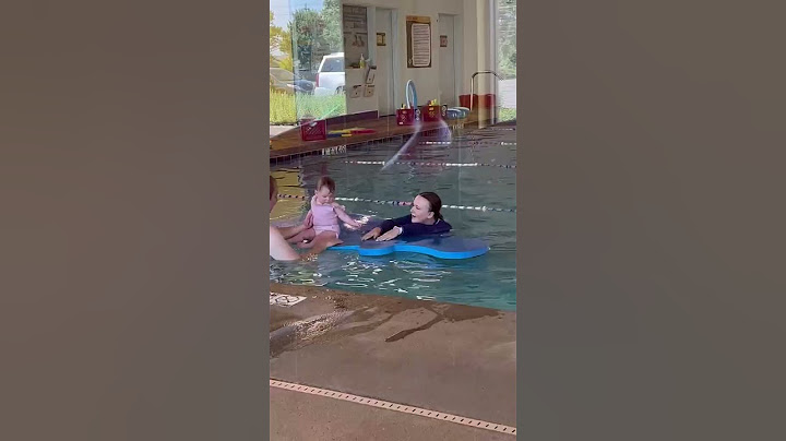 1st day of swim lessons 🤩