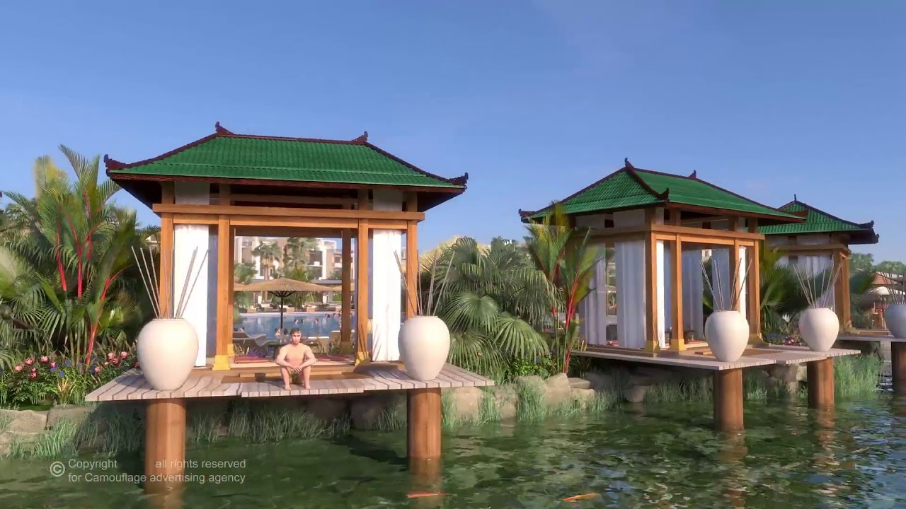 قرية بلو باي آسيا العين السخنة مرسيليا للتطوير العقاري - Blue Bay Asia Sokhna - فيديو المشروع