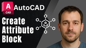 AutoCAD: How to Create an Attribute Block (2025 Tutorial)