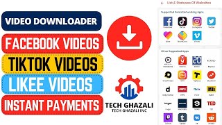 All Social Media Videos Downloader Without Watermark Free ✓ || Video Downloader AIO || 2023 screenshot 1