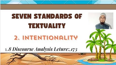 What is Intentionality?| By Muhammad Alamgir