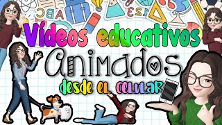 How to make educational animated videos apps for free / Use your avatar / creative animated videos