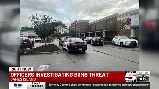 VIDEO: Police respond to bomb threat at James Island grocery store