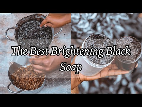Come fare un sapone nero illuminante per una pelle liscia e luminosa | RICETTA COMPLETA | Tutorial