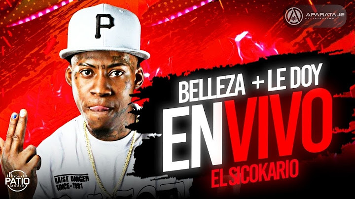 EL SICOKARIO FT DJ PATIO - BELLEZA + LE DOY EN VIVO 🚨 #djpatiolive #brutalFilms