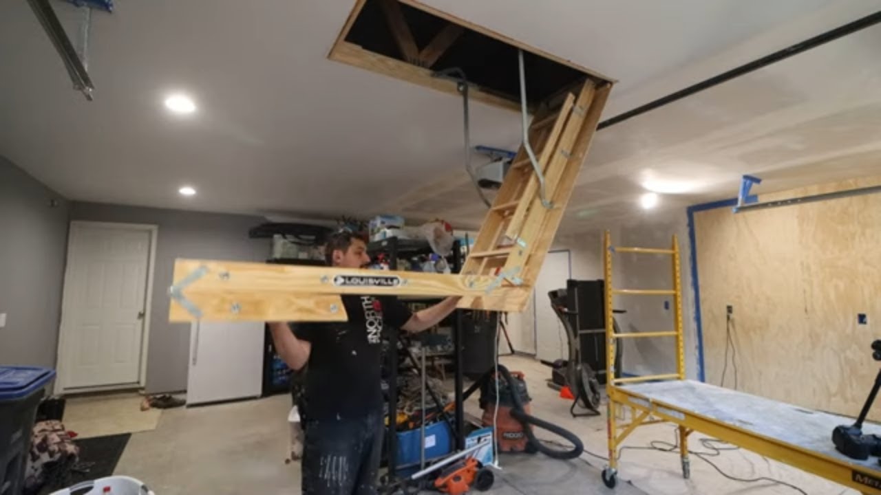 How To Install An Attic Ladder DIY 