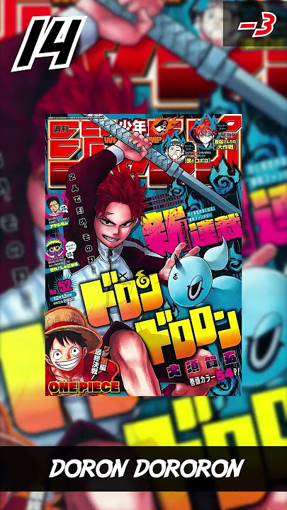 Weekly Shonen JUMP ToC #34/14: One Piece em primeiro, Jump Special Anime  Festa, One-Shots e Anuncio importante de Naruto!!!!!!!!