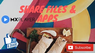 Share Files, Send any files & Apps easily | TEchnical Akashvani | By Akash Prajapati | MX Share | screenshot 2