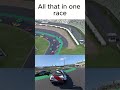 All That In One RACE #raceroom #moza #oplite #simracing #race #overtake #crash