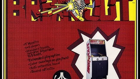 BREAKOUT ( ARCADE ) 1ST ARCADE VERSION ( 1976 )