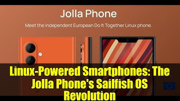 Linux-Powered Smartphones: The Jolla Phone