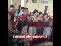 Pasahat ulos passamot, adat batak toba.