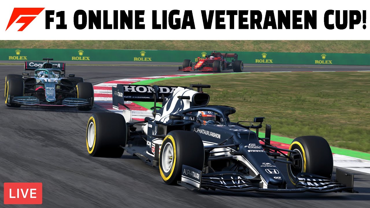 F1 2021 Online Liga Event Der Veteranen Cup zusammen mit Jonny!