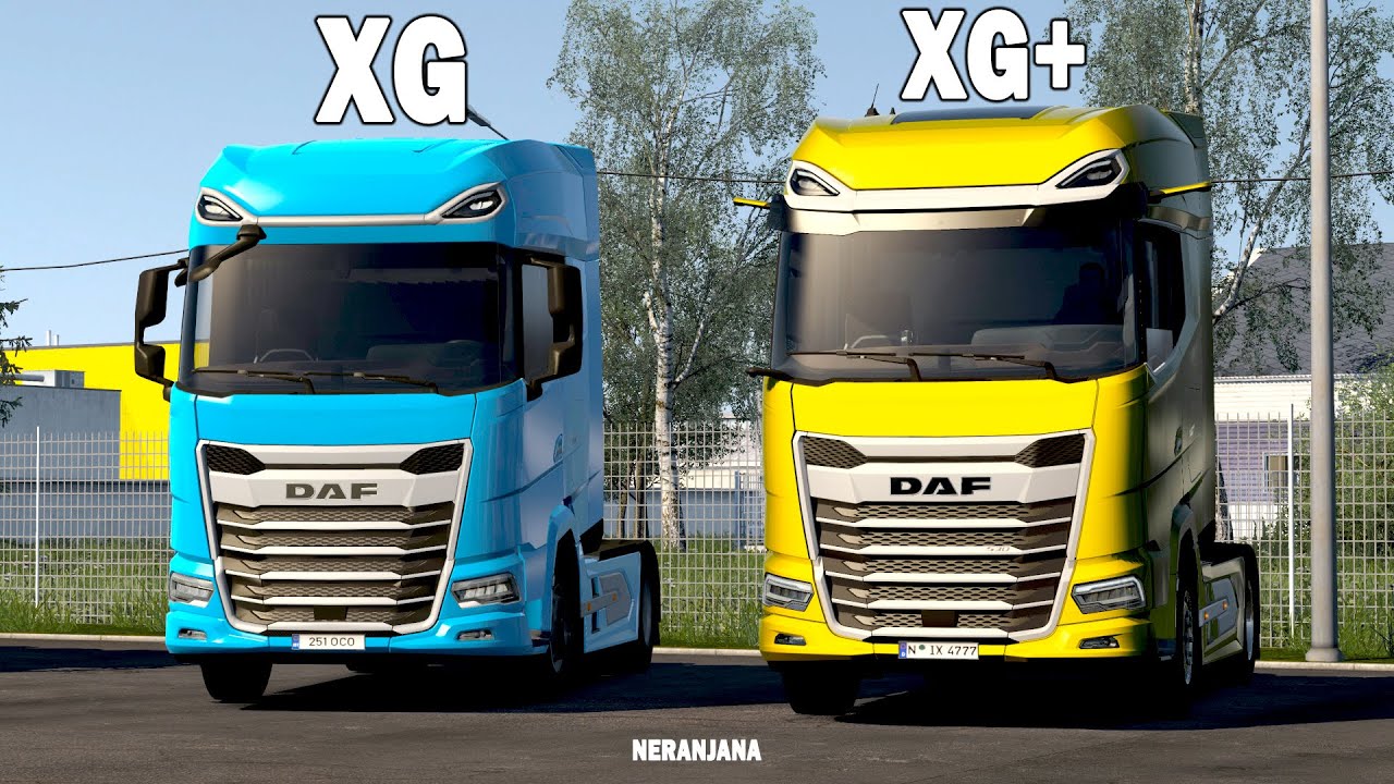 SCS Software's blog: The brand-new DAF XG and XG+ are here!