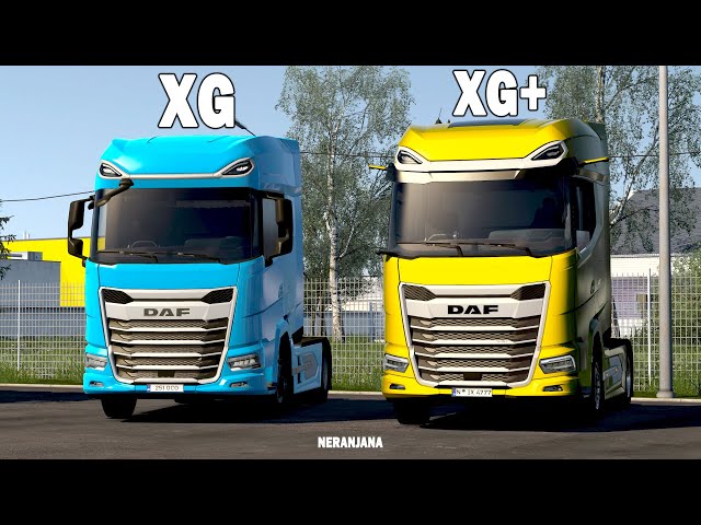 Euro Truck Simulator 2 New DAF XG & XG+ Trucks - Brand New Truck Series  with Mirror Cams! 