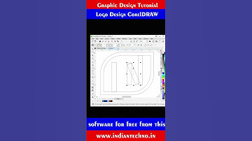 Modern Logo Design in CorelDraw #shorts #logo #logo_design #3dlogodesign #coreldraw #logodesign