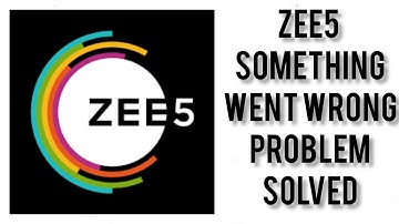 How To Solve ZEE5 App "Oops Something Went Wrong. Please Try Again Later" Problem|| Rsha26 Solutions