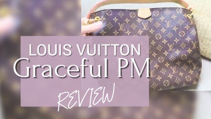Louis Vuitton Damier Azur Graceful PM at 1stDibs  graceful pm damier azur, lv  graceful pm, graceful pm vs mm