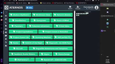 how to start a modded server completely free RLCraft ,SkyFactory 4, etc