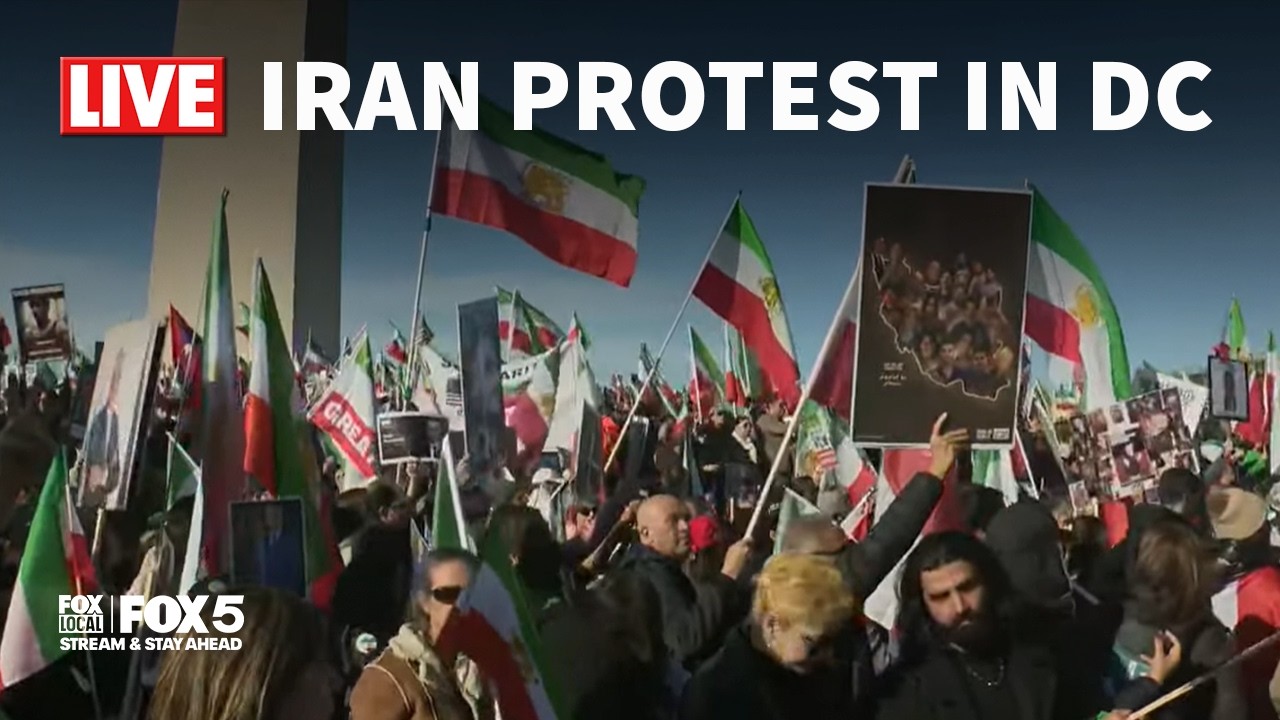 LIVE: Global Day of Action in solidarity with the Iranian people in DC | FOX 5 DC