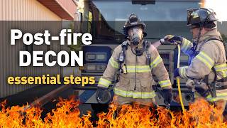Essential steps: Post-fire decon for firefighters