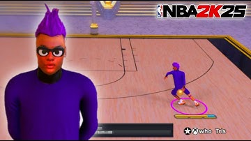 HOW TO DO THE EXPLOSIVE BEHIND THE BACK ON NBA 2K25! ( NBA 2K20 BEHIND THE BACK )