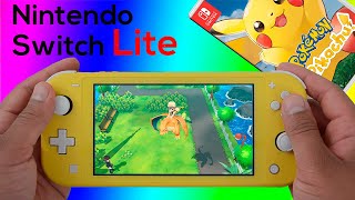 Pokemon Let S Go Pikachu Nintendo Switch Lite Gameplay Youtube