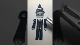 Making A Chance Paper Doll DIY! #Chance #roblox #papercraft #fyp #diy #cool #craft #paperdoll
