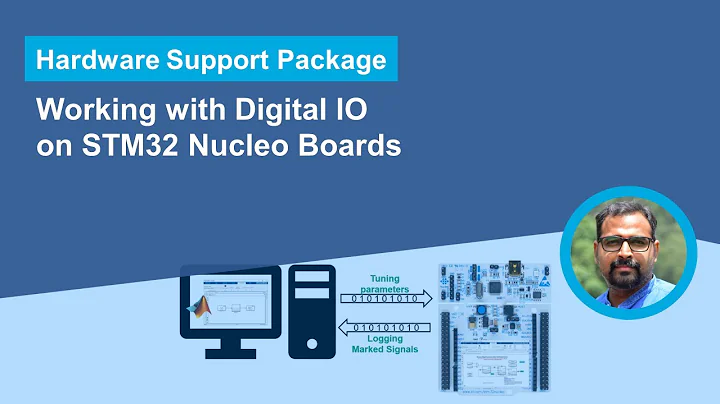 Working with Digital Inputs and Outputs on STM32 Using Simulink