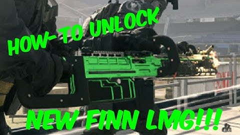 How-To Unlock New Finn LMG!!! | Modern Warfare