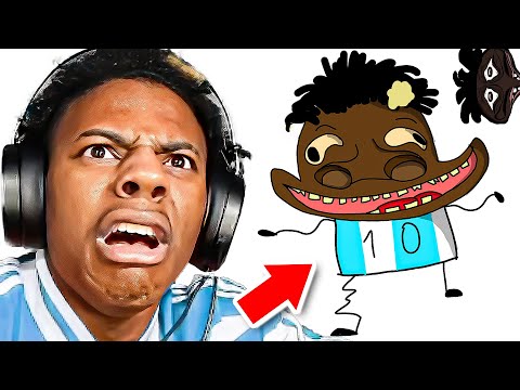 iShowSpeed reacts to The *CURSED* FAN ARTS (deleted stream)