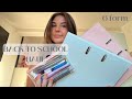 BACK TO SCHOOL HAUL | What you really need for 6 form x