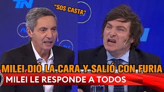 Milei Dió La Cara Tras El Escándalo Del Congreso Y Repartió Piñas Para Todo Lados  - Tn 26/10/2022