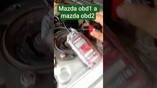 Como leer un mazda obd1 con un escáner obd2 paso a paso