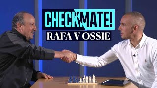 CHECKMATE! RAFA BENITEZ V LEON OSMAN AT CHESS! | BOSS TALKS TACTICS, INFLUENCES AND EVERTON PLAN
