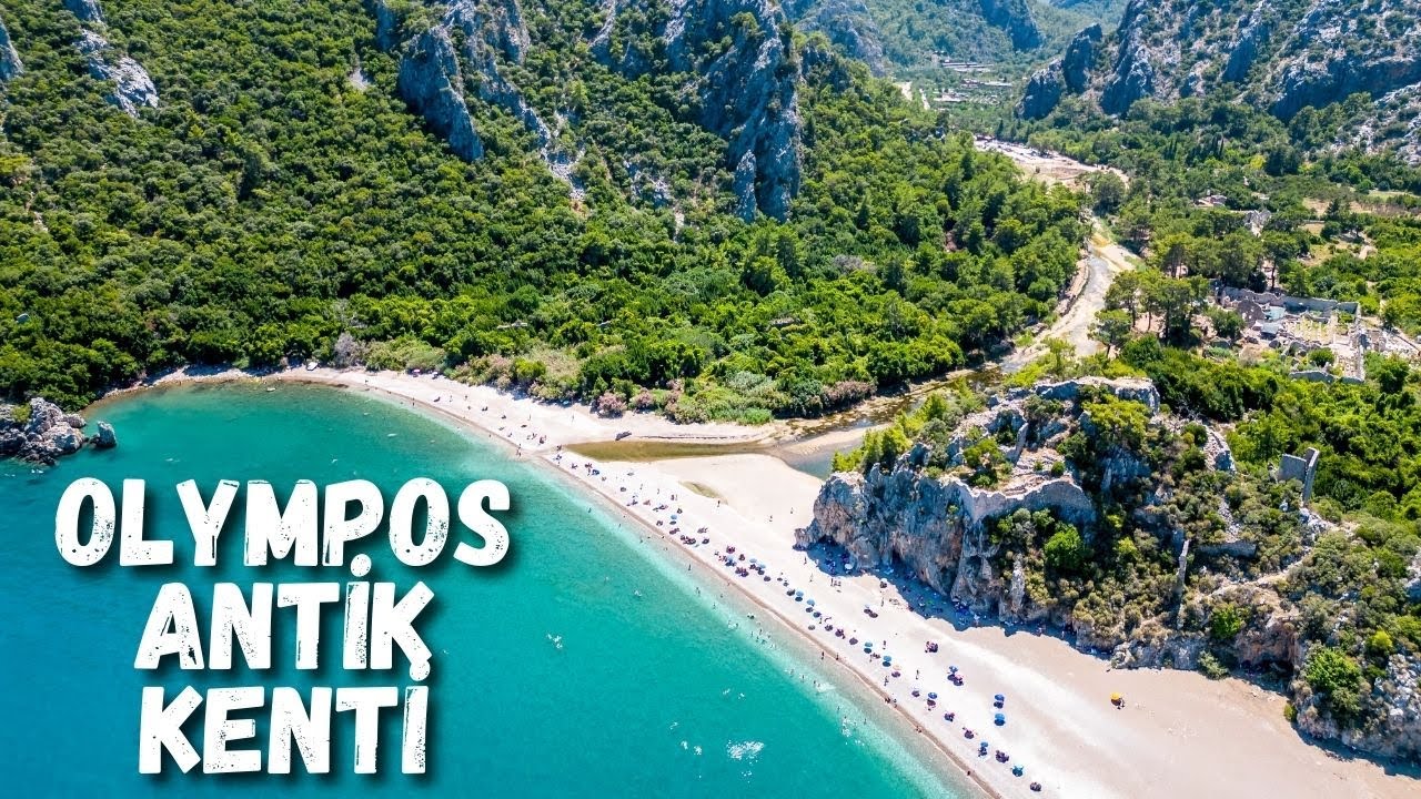 Olympos Antik Kenti ve Olympos Plajı - Antalya Gezilecek Yerler - Antalya Turkey