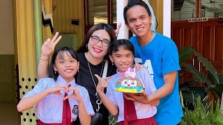 FLO Ulang Tahun Berbagi Bersama Guru dan Teman-Teman Sekolah Seru Banget @flodieska